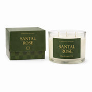 Santal Rose Scented Candle (400g) - Maisonette