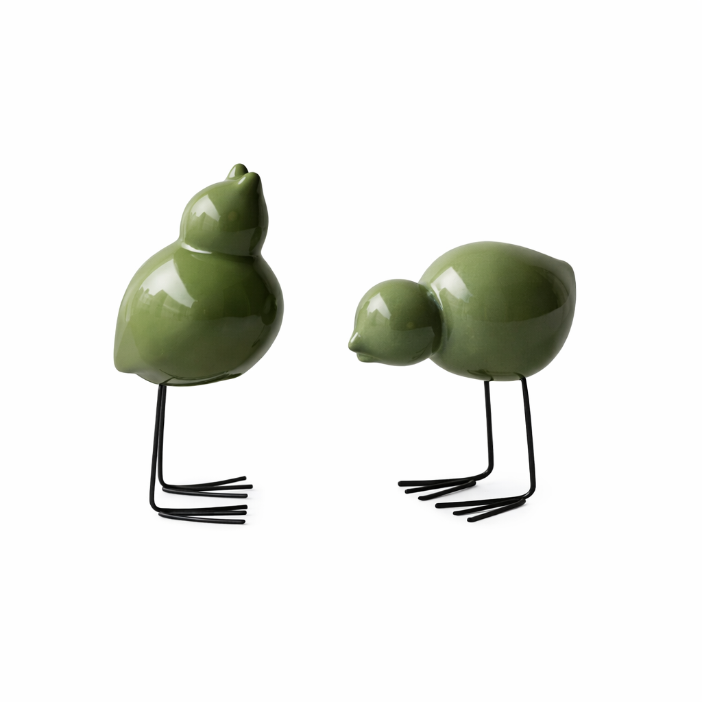 Swedish bird Decoration Set